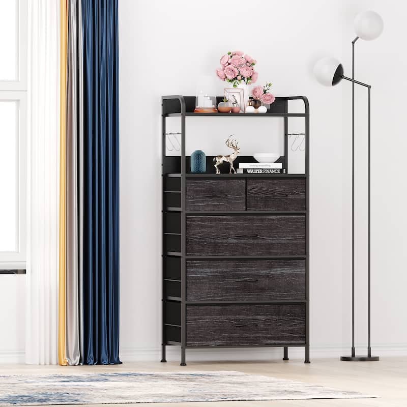 5 Dressers for Hallway, Entryway with Storage Organizer