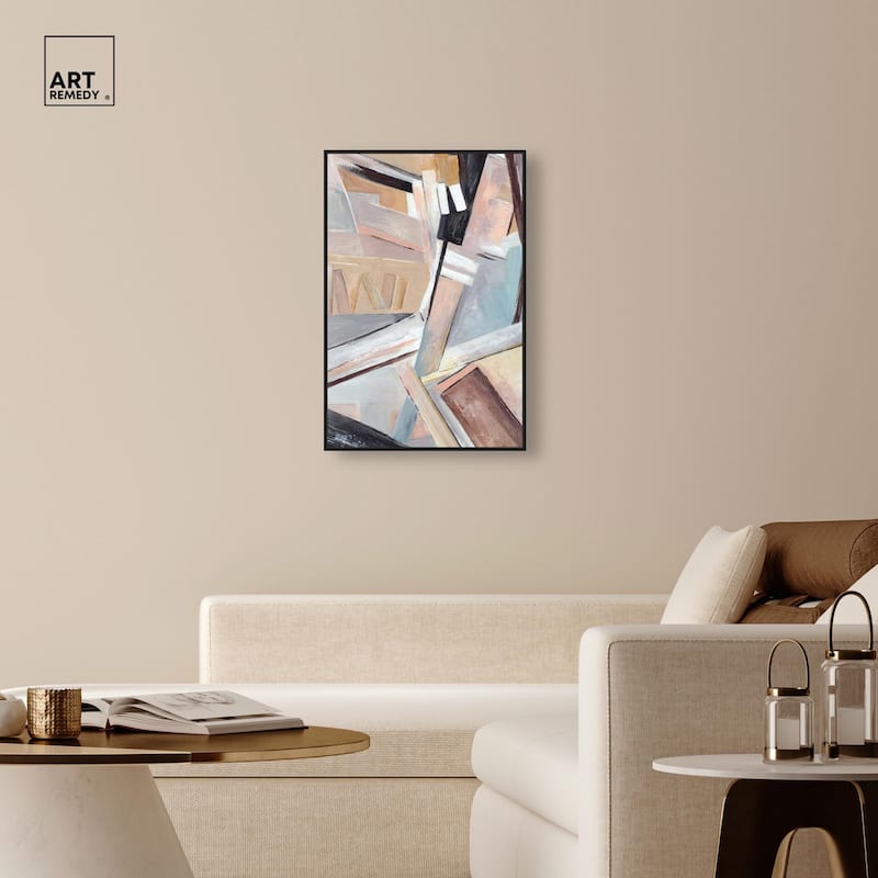 Balancing Lines II Canvas by Art Remedy