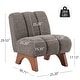 preview thumbnail 14 of 47, Art Leon Set of 2 Comfortable Armless Accent Chair Sectional