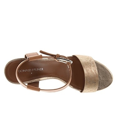 donald pliner gold sandals