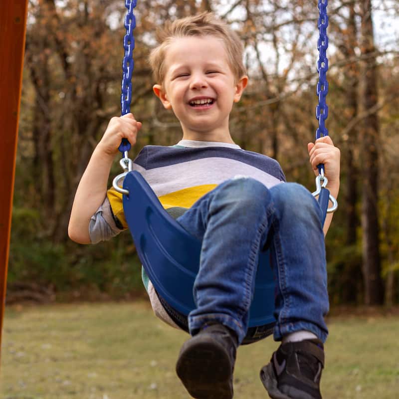 Gorilla Playsets Extreme-Duty Swing Belt with Coated Chains
