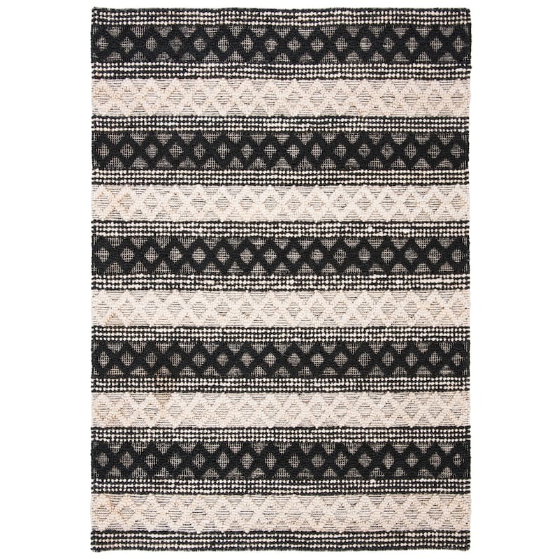 SAFAVIEH Handmade Natural Fiber Lilyana Stripe Jute Rug