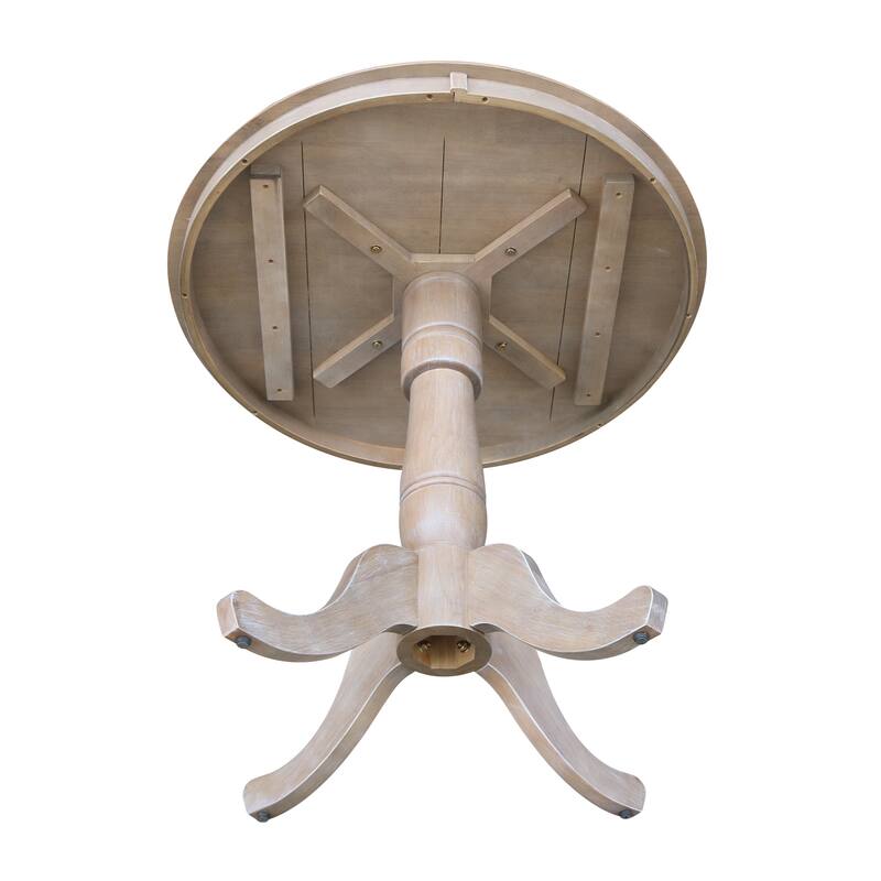International Concepts Round Pedestal Table