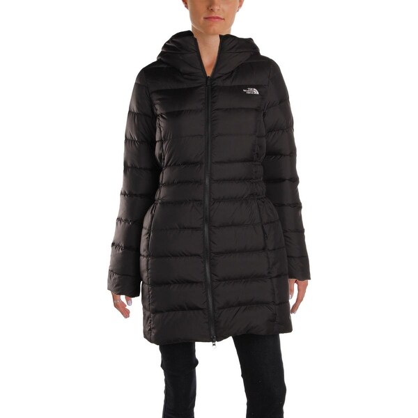 north face long bubble coat