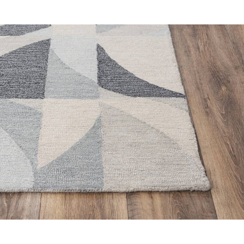 Alora Decor Midland Geometric Hand-tufted Wool Rug