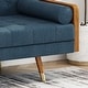 preview thumbnail 14 of 17, Jalon Mid-century Modern Tufted Fabric Sofa by Christopher Knight Home