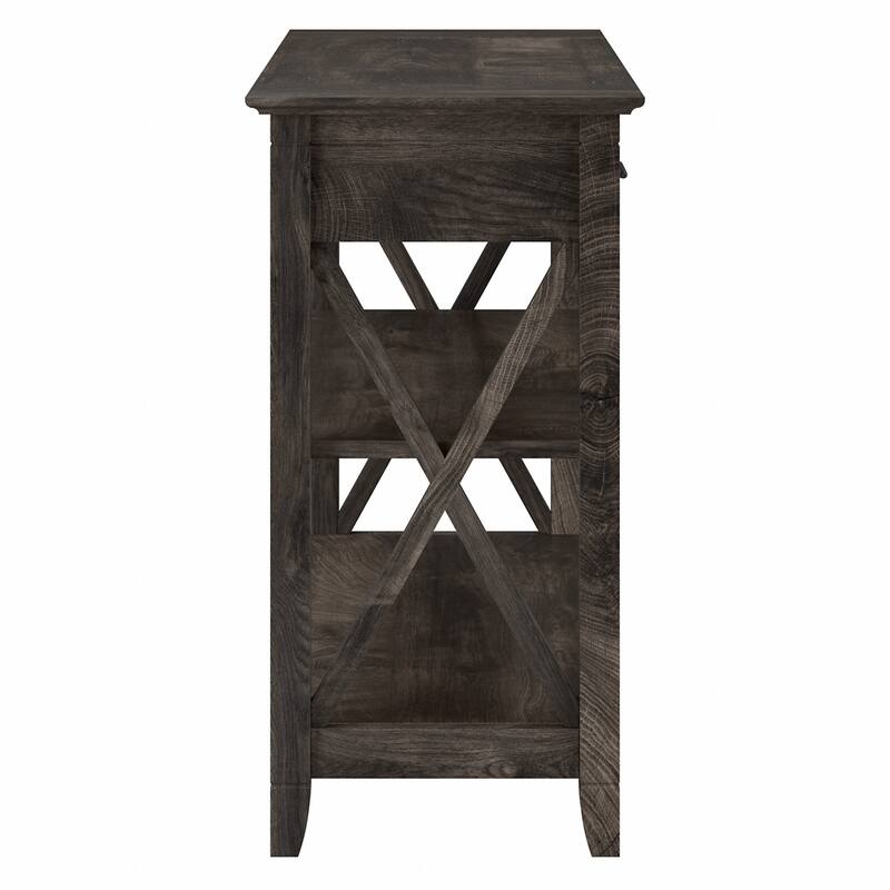 Console Table with Drawers and Shelves