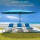 preview thumbnail 35 of 41, Kozyard Butterfly 15' Outdoor Patio Double-Sided Aluminum Umbrella