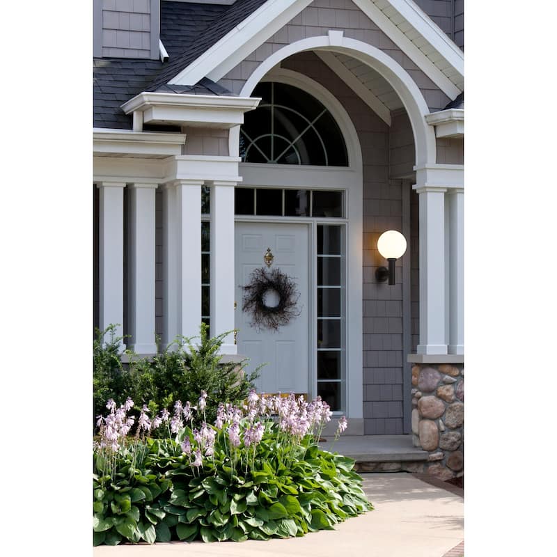 Laurent 1 Light Outdoor Wall Sconce - Black