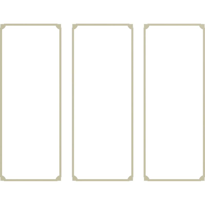 Bradford Leaf Panel Moulding Kit