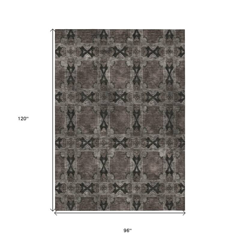 Alriso Botanic Elegance Weather Resistant Timeless Fusion Outdoor Rug