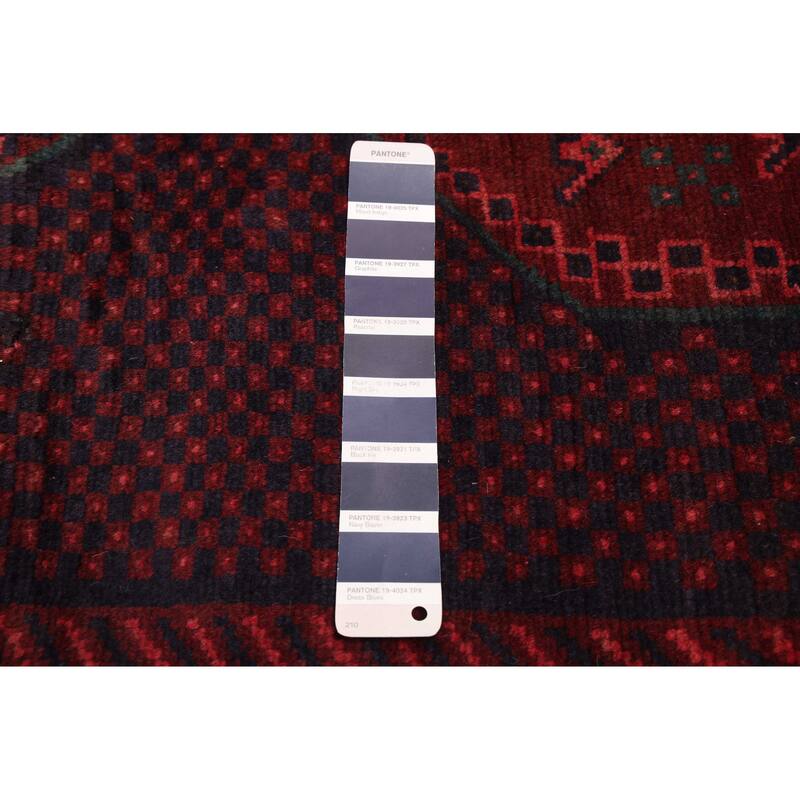 ECARPETGALLERY Hand-knotted Konya Anatolian Dark Navy Wool Rug - 4'3 x 7'9