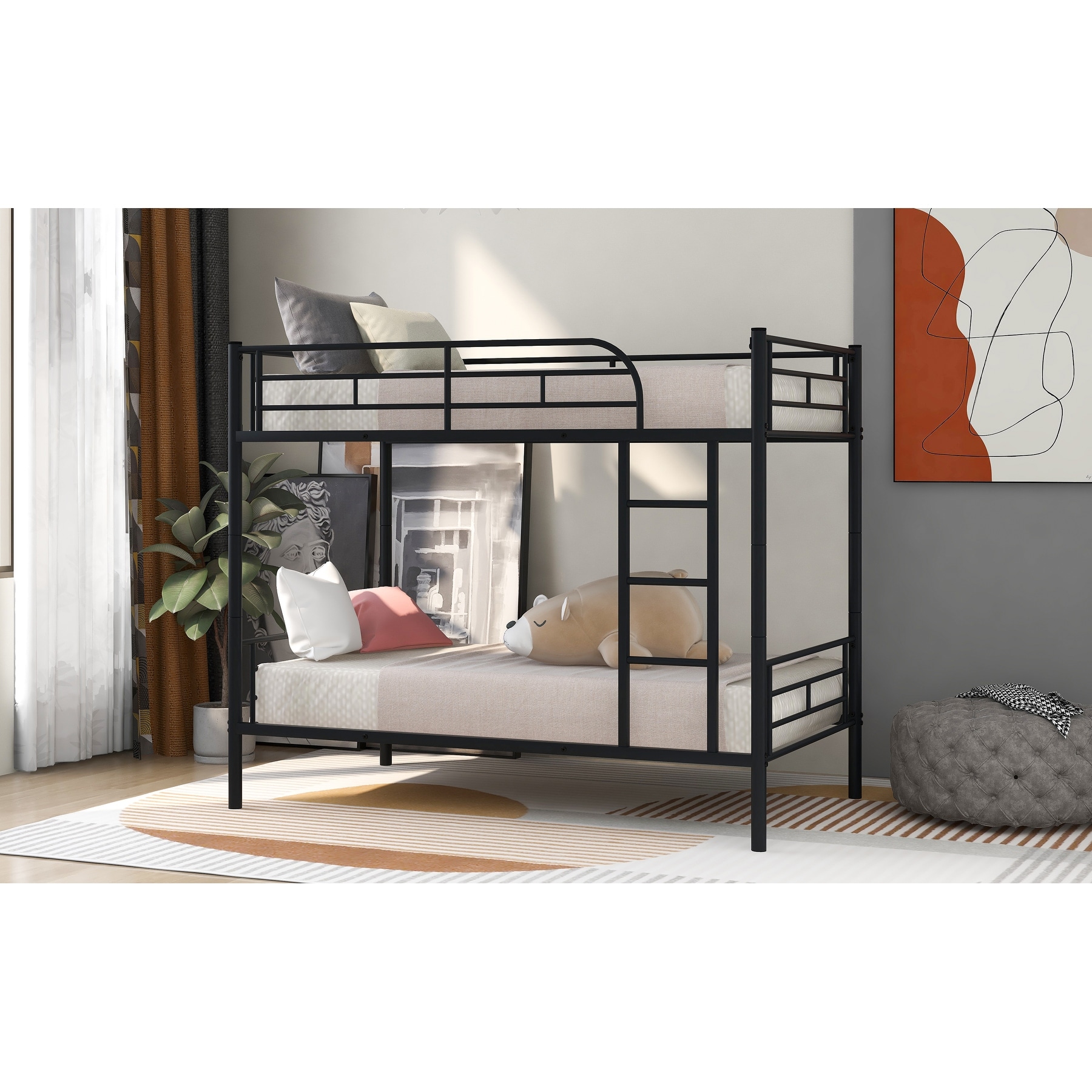 https://ak1.ostkcdn.com/images/products/is/images/direct/a224e8e42f20ab2b3371f2b261372e590adf393d/Modern-Twin-over-Twin-Metal-Frame-Bunk-Bed%2C-Upper-Level-with-Safety-Guardrail-Design-Kids%27-Beds-and-Separate-into-2-Twin-Beds.jpg