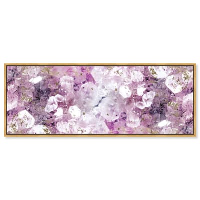 Crystal Romance Panoramic Canvas by Art Remedy