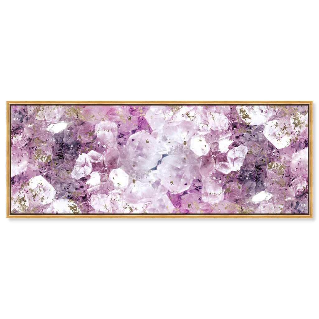 Crystal Romance Panoramic Canvas by Art Remedy