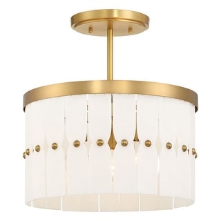 Minka Lavery 2083 Coronelle 3 Light 16" Wide Semi-Flush Drum Ceiling
