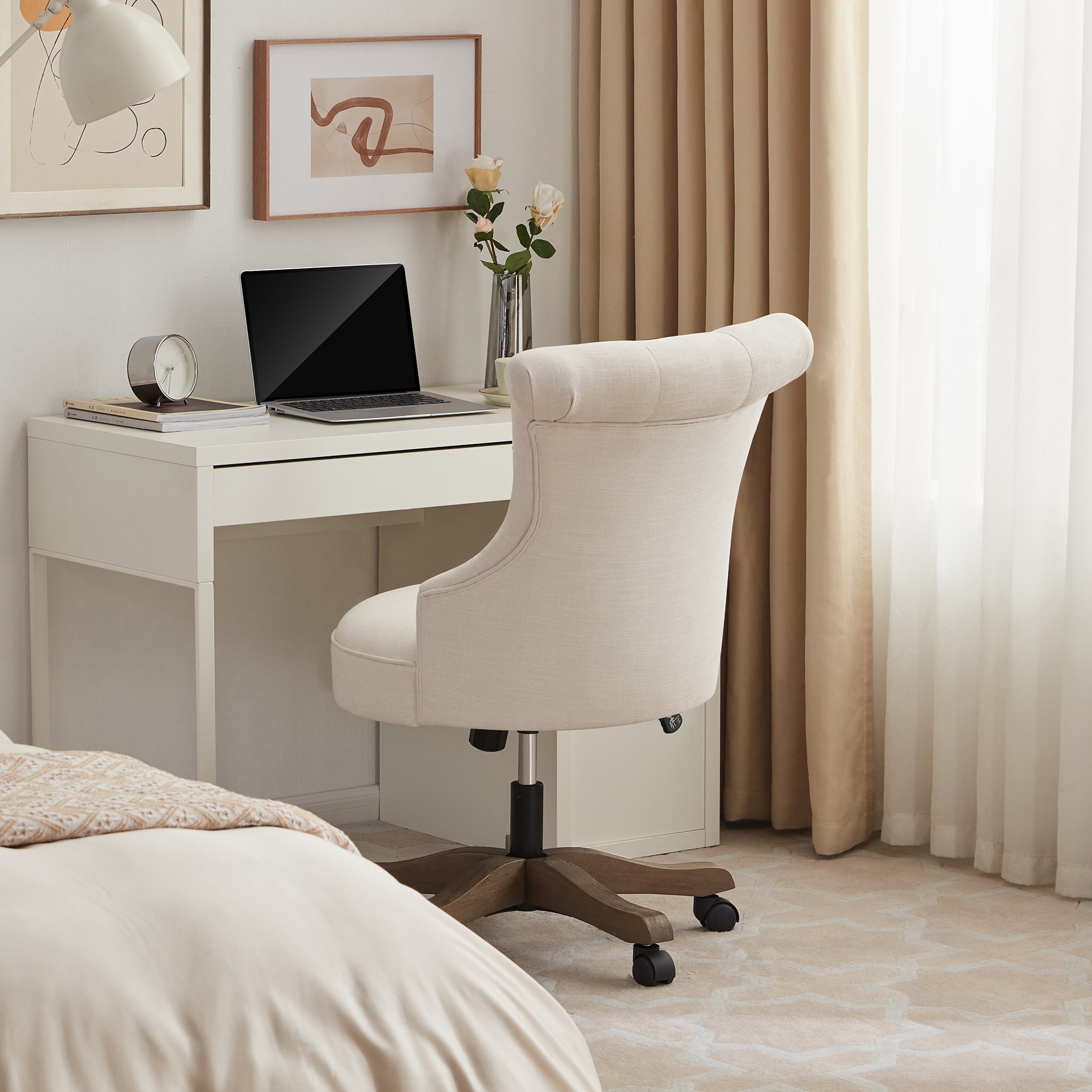 Broyhill lynx fabric hotsell computer and desk chair