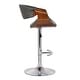preview thumbnail 26 of 36, Butterfly 24" Adjustable Swivel Bar Stool