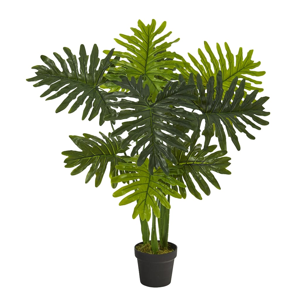 Artificial Dracaena Plant 56 Inch Real Touch Indoor Floor Plant - Green - 40