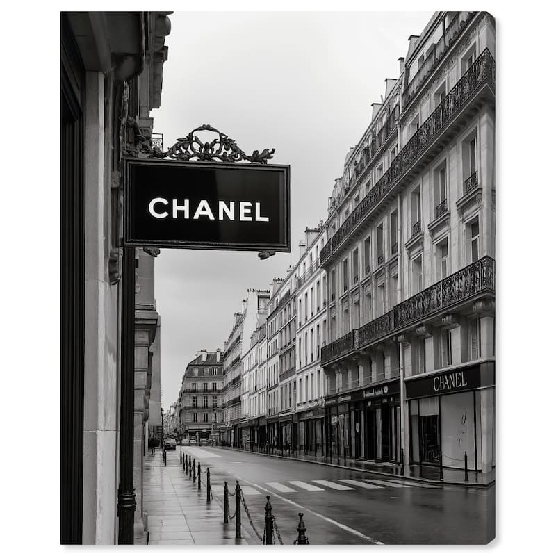 Parisian Fashion Star Canvas by Art Remedy, Gallery Wrapped - 24" x 30"