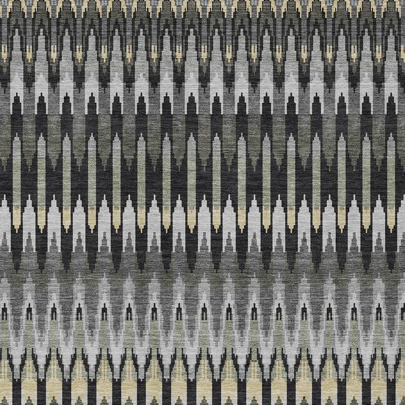 HomeRoots Southwestern Transitional Rectangle Outdoor Rug