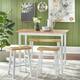 Simple Living Galena Farmhouse 4-piece Counter Height Dining Set