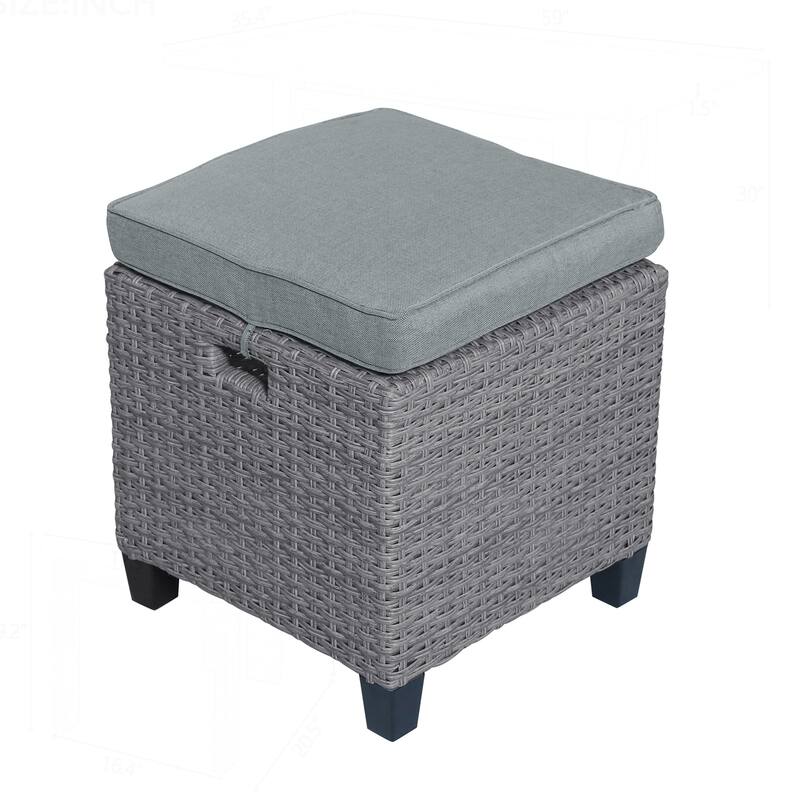 Outdoor Rattan Wicker Patio Set for Relaxing and Entertaining
