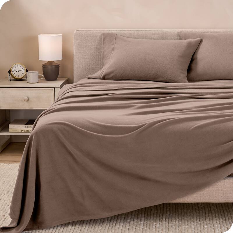 Bare Home Polar Fleece Deep Pocket Sheet Set