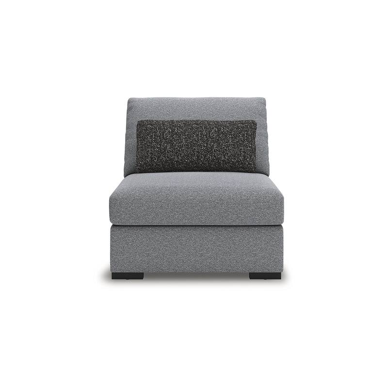 Signature Design by Ashley Bealton Gray 4-Piece Sectional with Double Chaise - 182" W x 69" D x 41" H