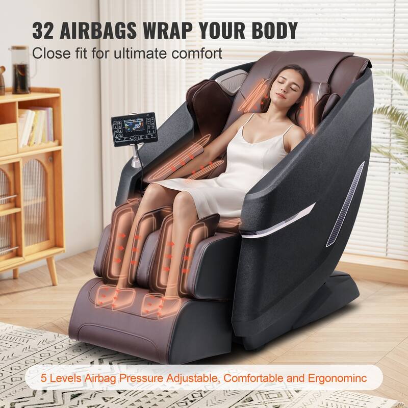 Massage Chair - Full Body Zero Gravity Recliner with Multi Auto Modes