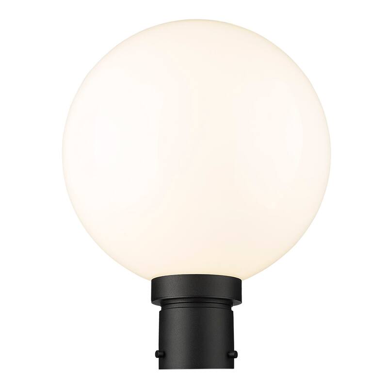 Z-Lite 597PHB Laurent 16" Tall Marine Grade Post Light with Shade