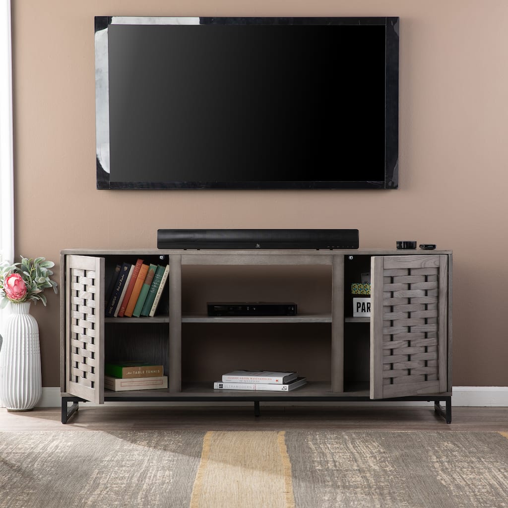 SEI Furniture Akehurst TV Stand with Media Storage