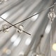 preview thumbnail 9 of 14, Contemporary 16/20/24/30-Light Glam Oversized Firework Crystal Sputnik Chandelier Dandelion Pendant Light, Includes Bulbs