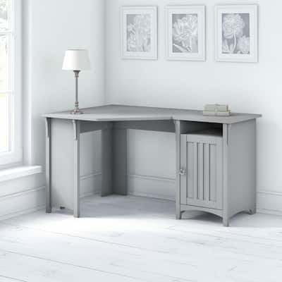 Bush Furniture Salinas 55W Corner Office Desk with Storage