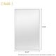 preview thumbnail 96 of 99, Modern Framed Full Length Mirror
