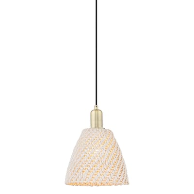 Innovations Lighting 716-1P-12-9 Natural Ballston Dome Pendant Natural