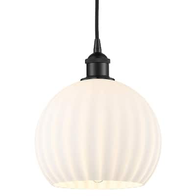 Innovations Lighting 616-1P 12 10 White Venetian Pendant White