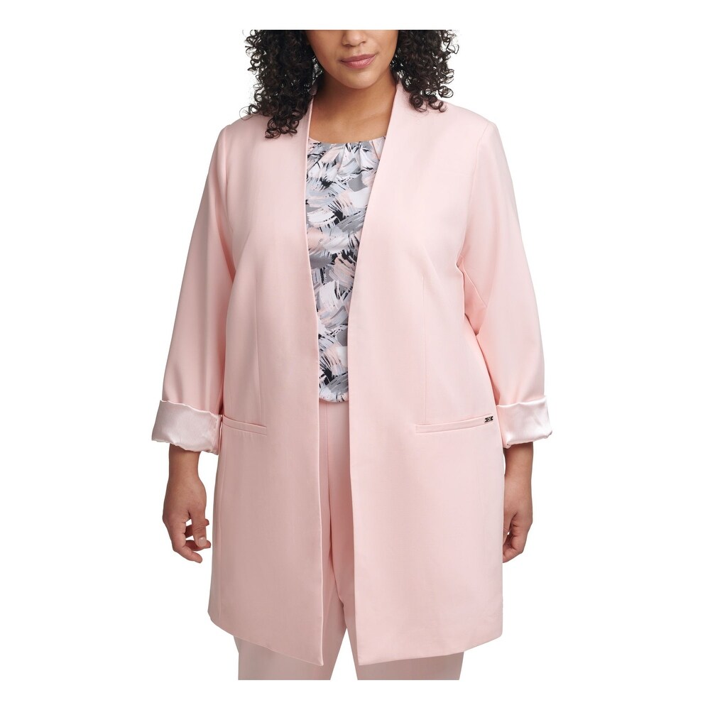 calvin klein plus size jacket