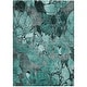 preview thumbnail 57 of 135, Machine Washable Indoor/ Outdoor Modern Floral Chantille Rug