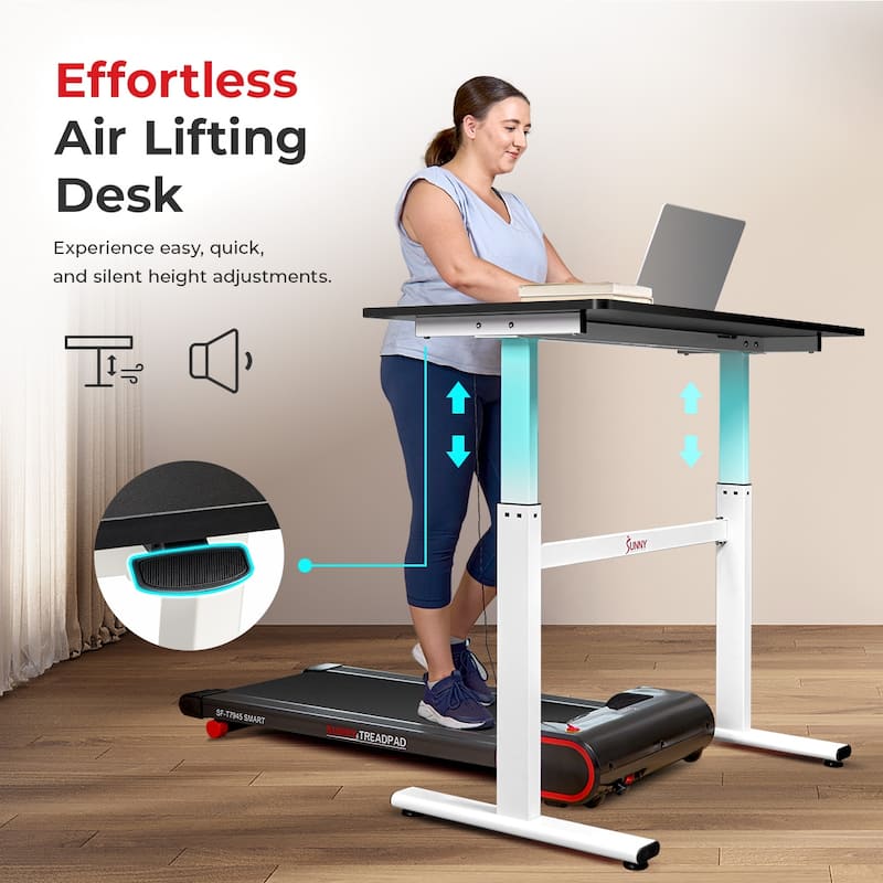 Sunny Health & Fitness Multi-Purpose Air-Drive Adjustable Standing Desk A023001