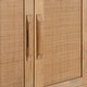 preview thumbnail 4 of 17, Spence Wooden Bar Cabinet with Marble Top
