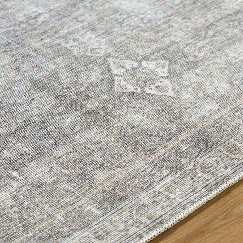Livabliss Kemer Traditional Washable Area Rug
