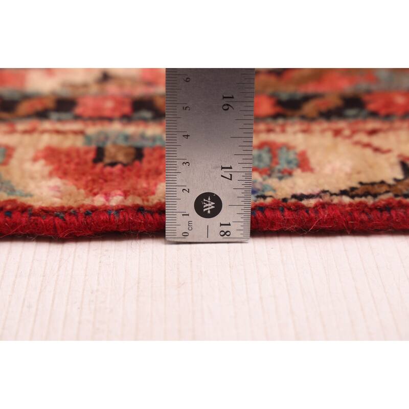 ECARPETGALLERY Hand-knotted Andelz Red Wool Rug - 3'5 x 5'9