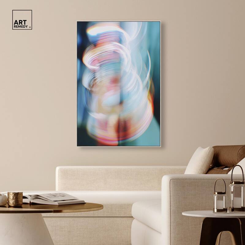 Swirling Light II Canvas by Art Remedy
