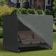 preview thumbnail 1 of 6, Outsunny All Weather Garden Patio Swing Chair Cover Waterproof Protector Anti-UV and PVC Coating 6.7ft x 4.1ft x 5.4ft Grey