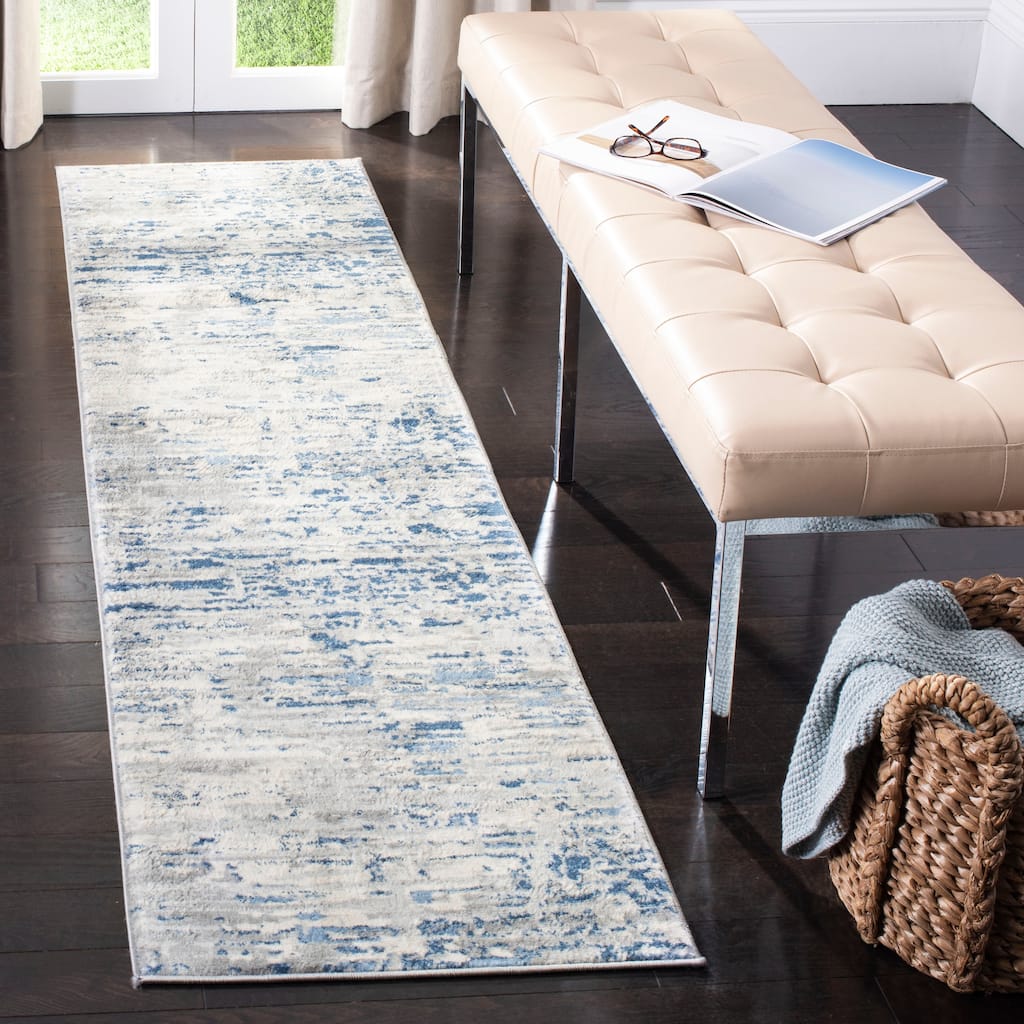 SAFAVIEH Modern Grety Abstract Area Rug - 2' x 6' Runner