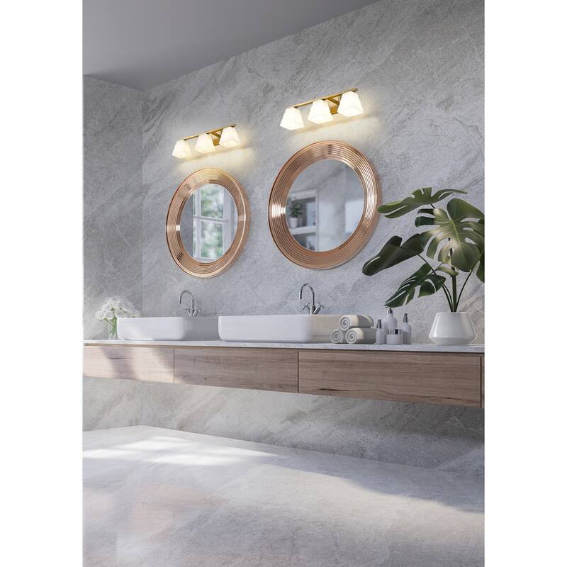 Z-Lite Annalise 3 Light Vanity - Modern Gold