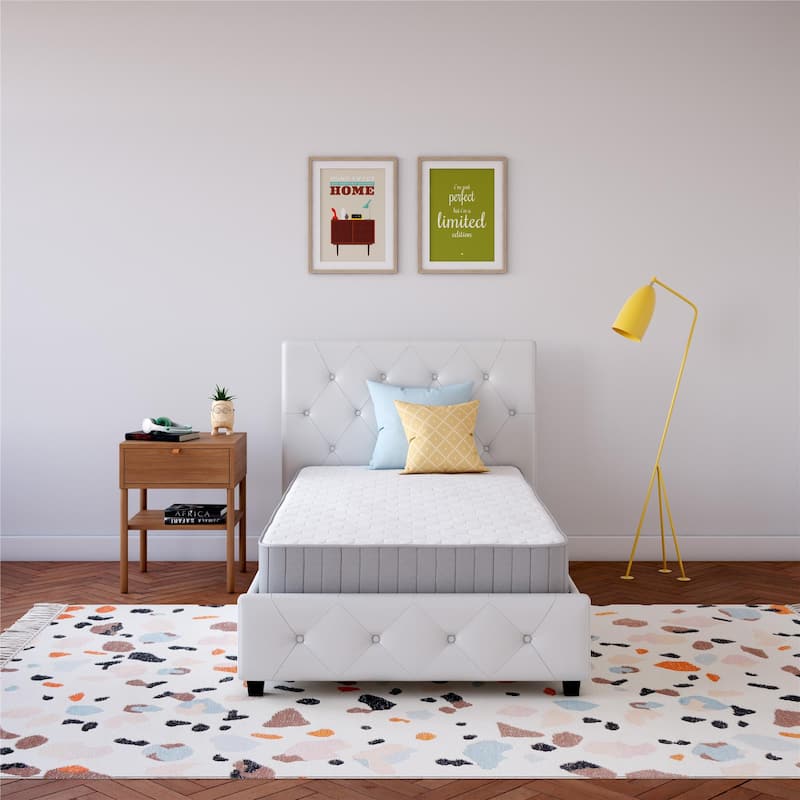 Signature Sleep Hush 8 Inch Independently Encased Coil Mattress - Twin