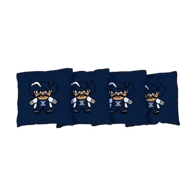 Xavier University Musketeers Tokyodachi Blue Cornhole Bags