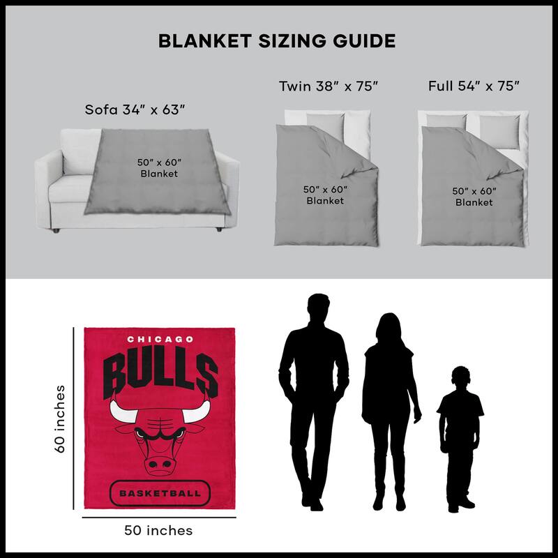 NBA High Block Silk Touch Throw Blanket